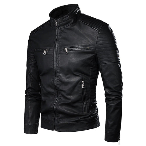 Jaqueta de Couro Masculina