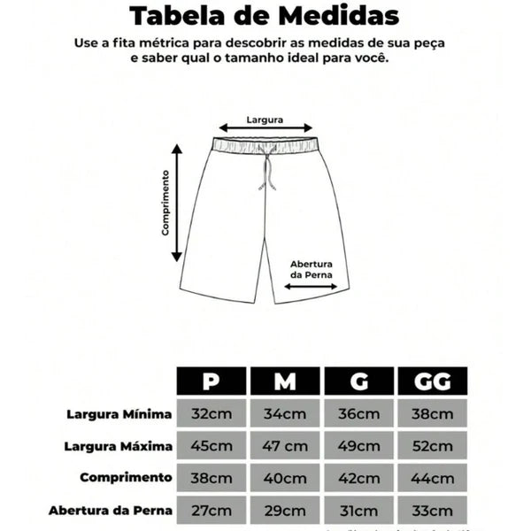 Kit 3 Shorts Dry Fit - MZN