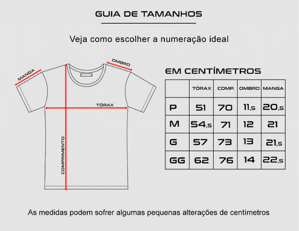 Kit Camiseta Dry Fit - 5 Camisas